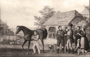 Pferdehandel im Landgestüt